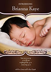 boy birth announcement collage