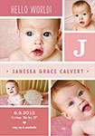 Girl Birth Announcements