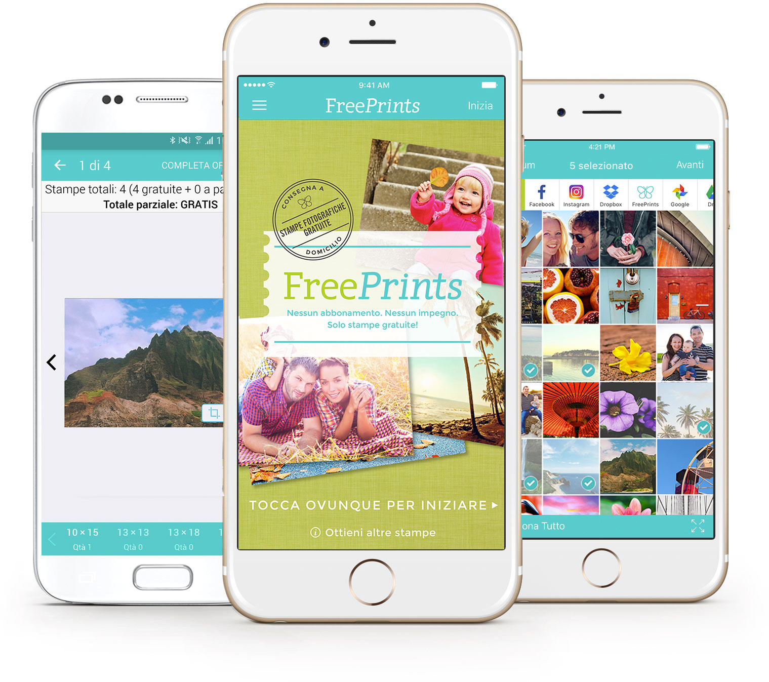 FreePrints per iPhone e Android