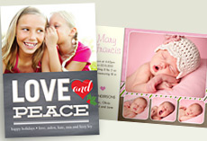 New Designs for Holiday Photo Cards 