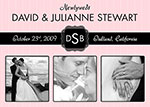 photo wedding announcement